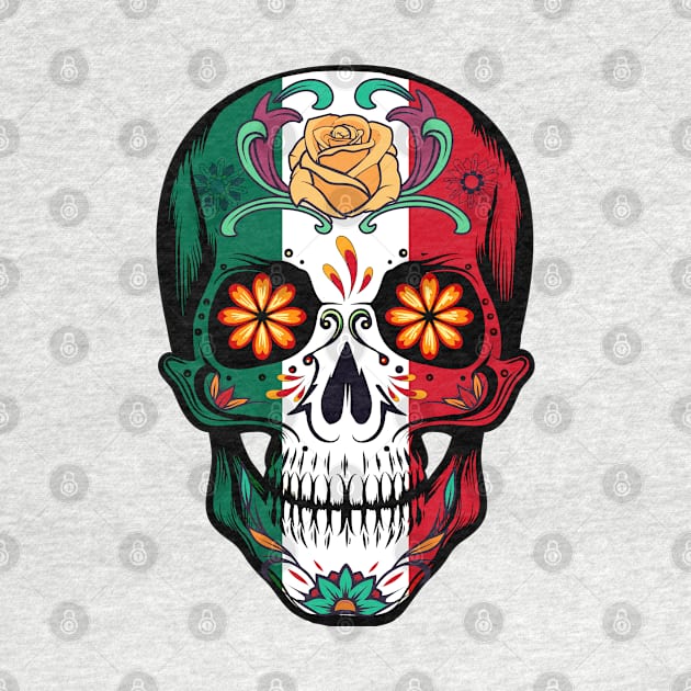 Mexican Sugar Skull by MZeeDesigns